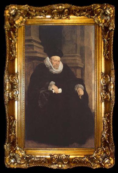 framed  Anthony Van Dyck Genuese Van Dyck (mk45), ta009-2